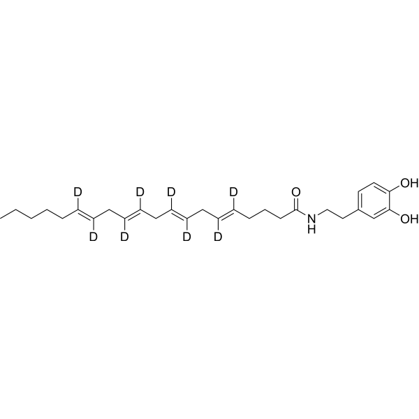 N-Arachidonyldopamine-d8 1159908-42-5